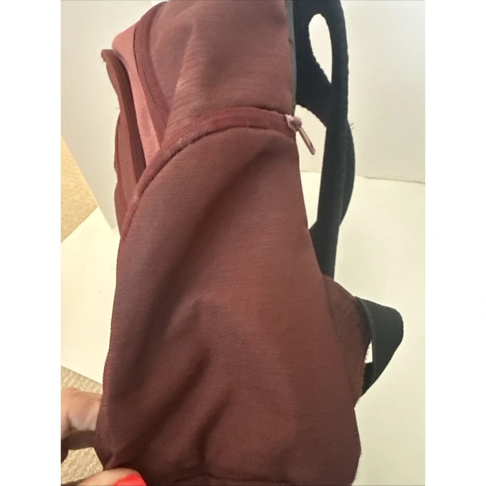 DAKINE Burgundy Backpack With Six Pockets Durable For School Outdoor Use #FLAW